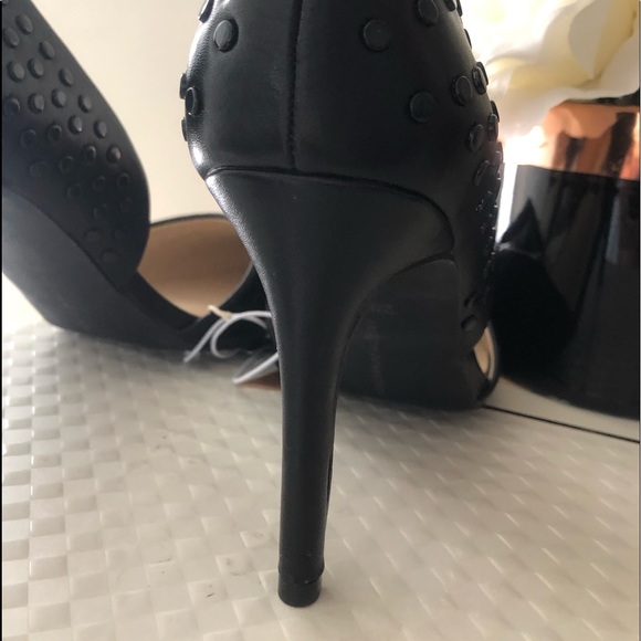 🎀 French Connection Maggie Studded Leather Pumps - Picture 3 of 8